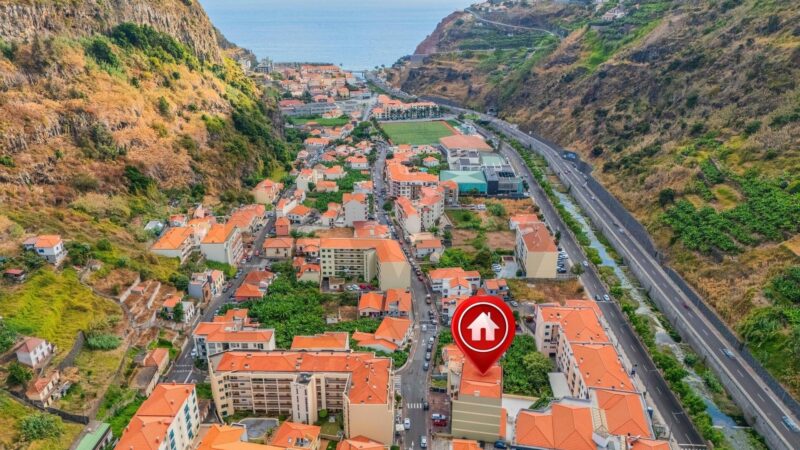 Apartamento T3 situado no coração da Ribeira Brava